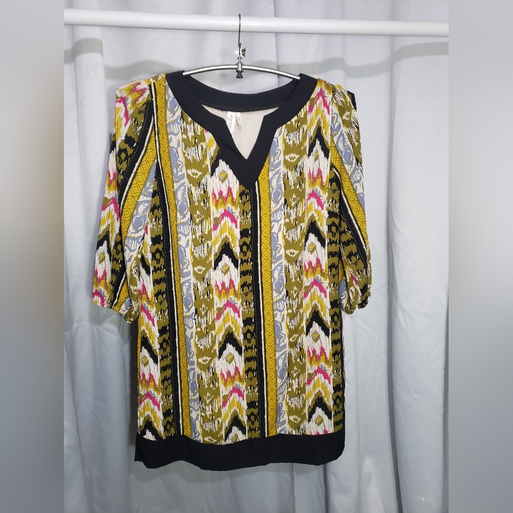 Pink Owl Multicolor Patterned Dress - Picture 2 of 11